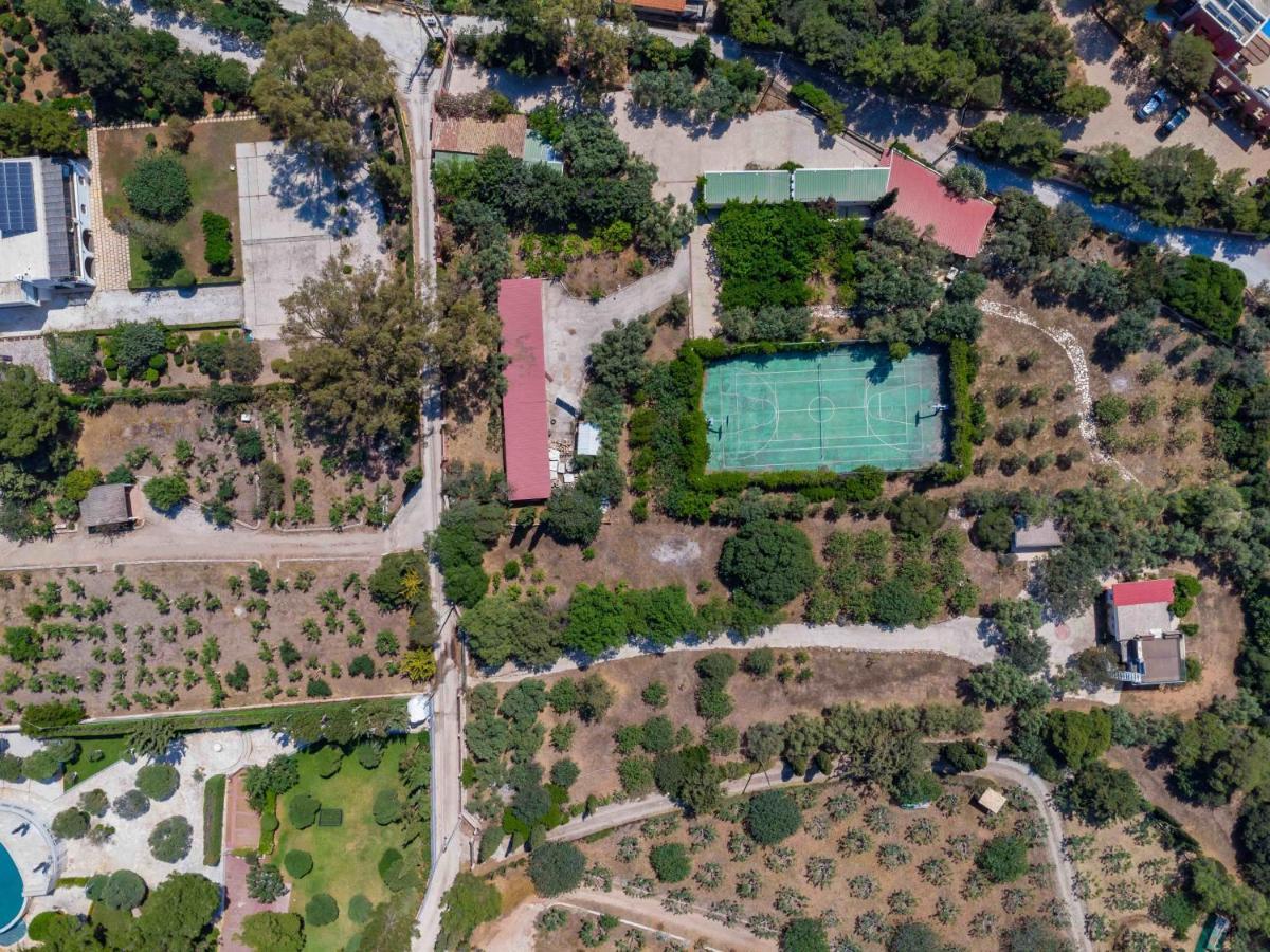 Black Diamond Beachfront Pool Villa Pasithea In Sounio, Athens Szúnio Kültér fotó